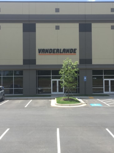 Channel lettering for building in Acworth